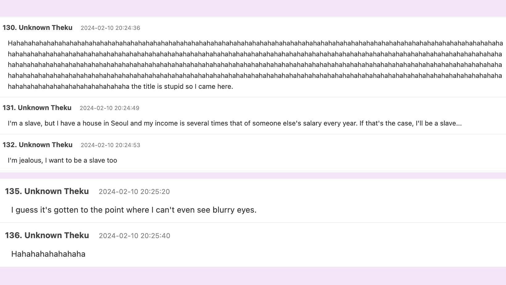 Netizens react to the claims of North Korean media. (Image via Theqoo & Google Translate)